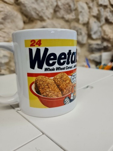 Weetabix mug cup 80s cereal box cartoon retro vintage 1980s nostalgia - Picture 4 of 7