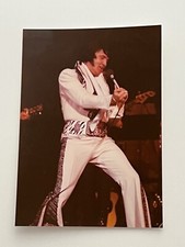 ELVIS PRESLEY ORIGINAL VINTAGE KODAK PHOTO PITTSBURGH, PA  DEC. 31 1976 STAMPED