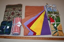 Quilting fabric lot - fat quarter, quarter yard, and half-yard bundles