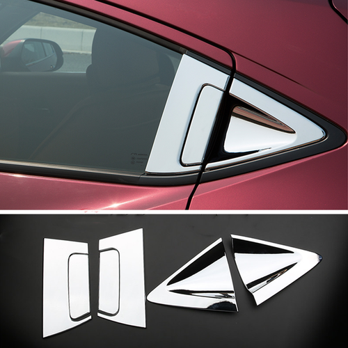 ABS Chrome Car Back Door Handles Cover Trim 6pcs For Honda HRV HRV