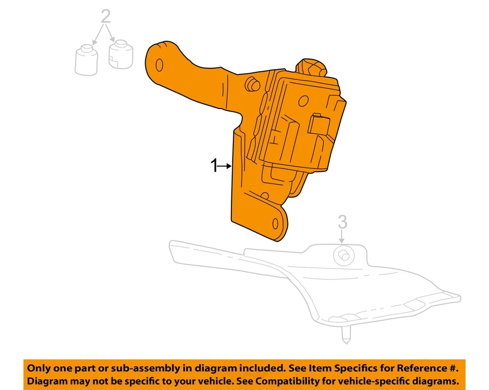 Conjunto de bomba y motor ABS usado se adapta a: montaje de camioneta Ford F250SD 2000 grado C Foto 3 de 4