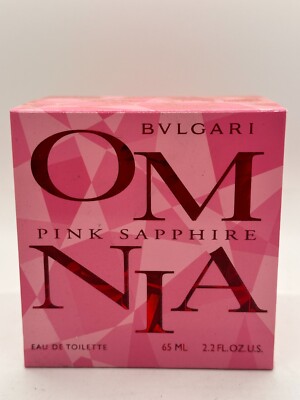 Bvlgari Omnia Pink Sapphire Eau De Toilette 2.2 Fl. Oz / 65 ml