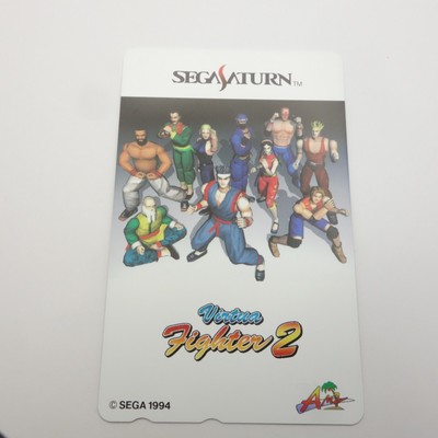 Japanese Telephone Card Virtua Fighter 2 SEGA 1994