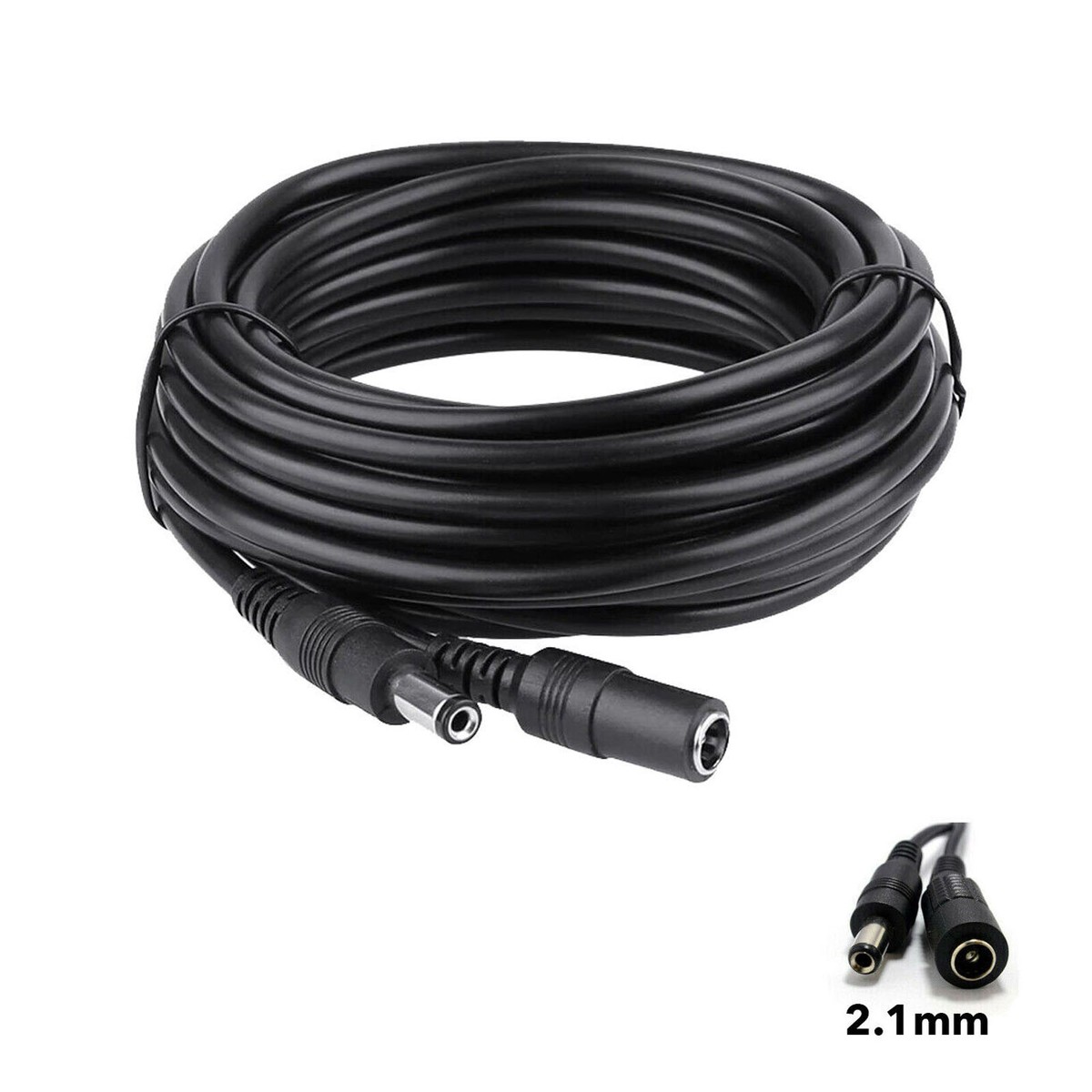 DC Cable 12 V 12V DC Power Extension Cable For CCTV Cameras & DVR – 5 ...