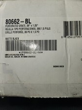KOHLER K-80662 1-1/4 x 36 linear drain grate with perforated pattern