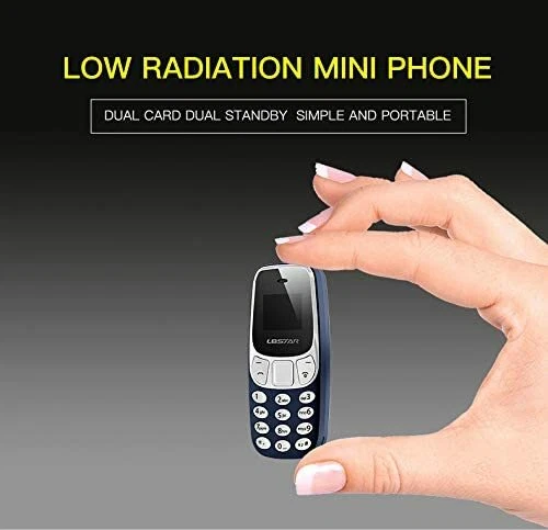 Mini Bluetooth Phone Piccolo telefono Mobile Changer Dual Sim L8 Star BM10 MP3 - Immagine 4 di 4
