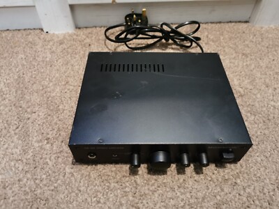 Monacor SA-50 Amplificatore Stereo 50W &ndash; Compatto Per Mixer E Impianti PA