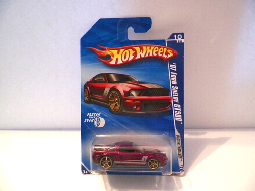 Hot Wheels 07 Shelby GT500 Faster Than Ever F.T.E.