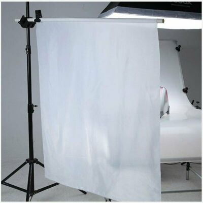39X67Inch Diffusion Fabric Nylon White Seamless for Photography Softbox Lighting