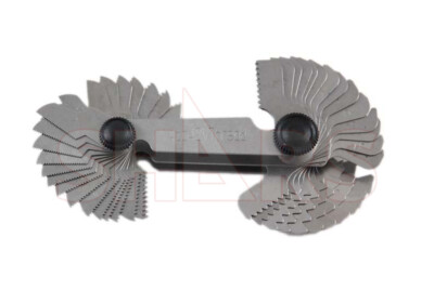 Shars 4 - 42'' / 0.4-7 mm Inch & Metric Screw Pitch Gage 51 Leaves !