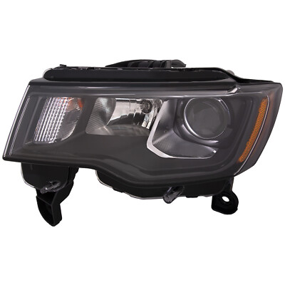 Headlight Halogen Left Driver Fits 2017-2022 Jeep Grand Cherokee