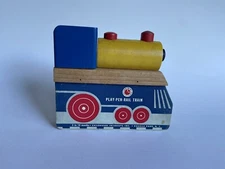Vintage Play Pen Rail Train Toy With Box/Instructions Retro Locomotive Nursery