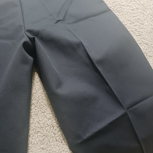 Dickies Boys Navy Pants Flat Front Straight Leg School Uniform Size 20 - Picture 13 of 19