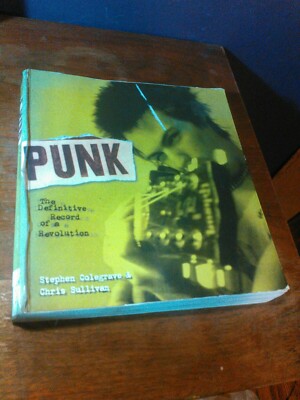 洋書 PUNK. Colegrave & Sullivan PUNK! The Definitive Record of a Revolution, Stephen