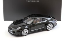 1:18 Norev Porsche 911 992 S/T Coupe Dark Olive Green/Cognac Interior WAP DEALER