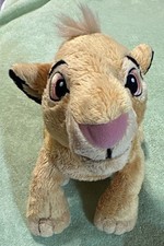 Disney The Lion King Simba Plush Stuffed Animal Disneyland Disney World Tag
