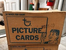 1989 Topps Baseball Vending Case (24 Boxes / 500ct) Factory Sealed Case