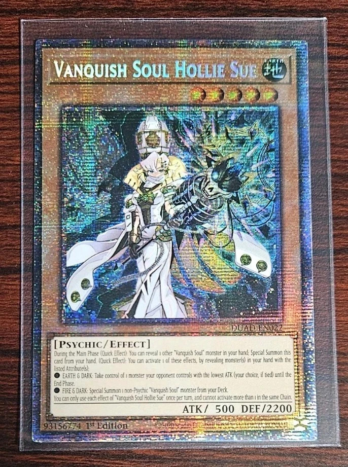 vanquish soul deck yugioh Yugioh Competitive Complete Vanquish Soul Deck! K9 Razen Hollie Su *HOT* +  Bonus