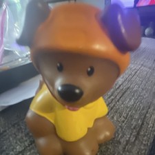 Fisher Price Little People Brown Dog Yellow S...
