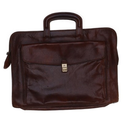 The Bridge, Aktentasche, Unisex (Erwachsene), Leder, Braun, 45, 10, 30 cm #BHw