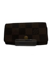 LOUIS VUITTON Multicles 4 Damier Ebene PVC BRW All-over pattern Men's