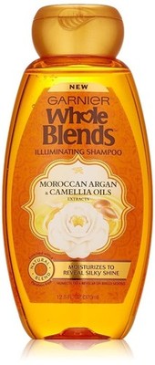 Garnier Whole Blends Shampoo with Moroccan Argan & Camellia Oils Extracts,...