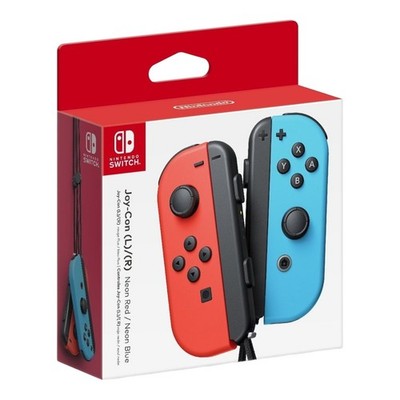 Nintendo Switch Joy-Con L R Wireless Controllers Neon Red Blue | eBay