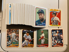 1989 Topps Baseball 110 Card Lot - Don Mattingly, Ozzie Smith, Roberto Alomar