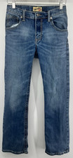 Wrangler Jeans 20X Kids 14 Regular Adjustable Waist Mid Wash Straight Leg