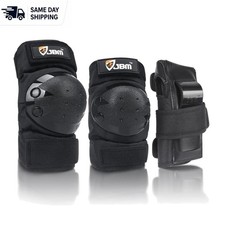Protective Knee, Elbow Wrist Pad Set for Kids 3-11 - Inline Roller Skating