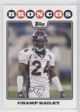 2008 Topps Champ Bailey #261 HOF g2x