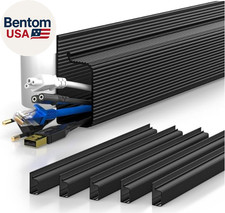6X15.7In Cable Management, Cord Organizer, Cable Organizer, Adhesive Mount Cord