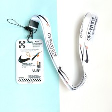 NIKE x OFF-WHITE , LANYARD WITH ID/CARD CASE.  (9 COLORS) $