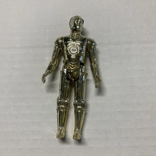 1977 original vintage Kenner STAR WARS action figure C3PO Hong Kong COO Droid !!