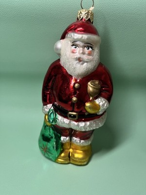 Kurt Adler Polonaise Weihnachtsmann mit Sackschmuck KOMOZJA  