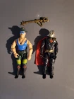 1980's G I Joe Cobra Action Figures Lot of 2 Sgt Slaughter & Destro v2