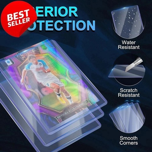 1000 Card Sleeves Top Loaders per Carte,3"X4" Baseball Card Protector Toploader - Foto 2 di 4
