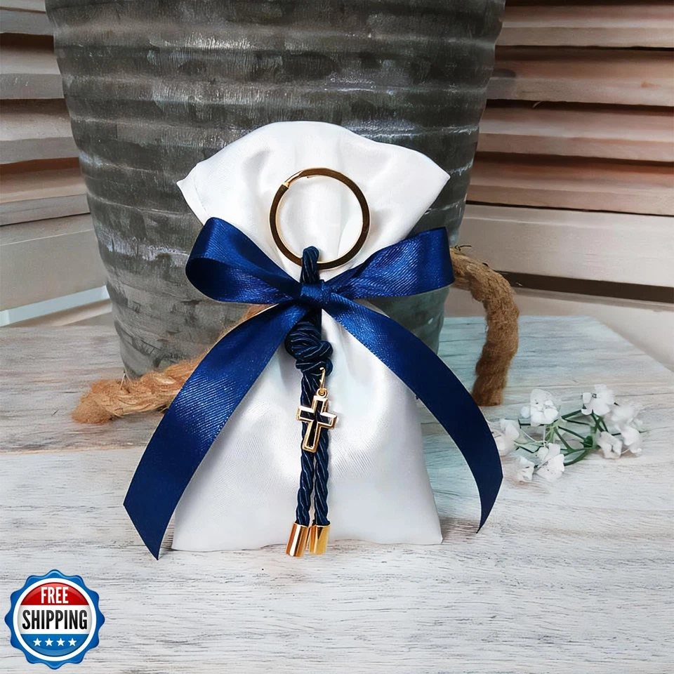 GTYBOVA 3/8 Inch x 100 Yards Double Face Navy Blue Satin Ribbon 100% Polyeste - Image 2 of 4