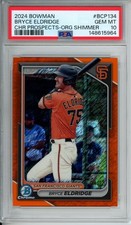 2024 Bowman - Chrome Prospects Bryce Eldridge  Orange Shimmer /25 RC 🔥PSA 10🔥