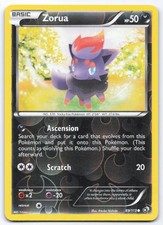 Zorua 89/113 Legendary Treasures Reverse Holo Common Pokemon Card LP on eBay