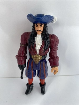 Vintage Captain Hook Action Figur Mattel 1991 Peter Pan 90er selten