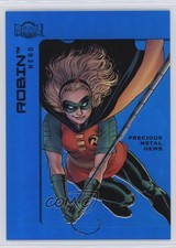 2025 Skybox Metal Universe Batman PMG Blue 28/50 Robin #49