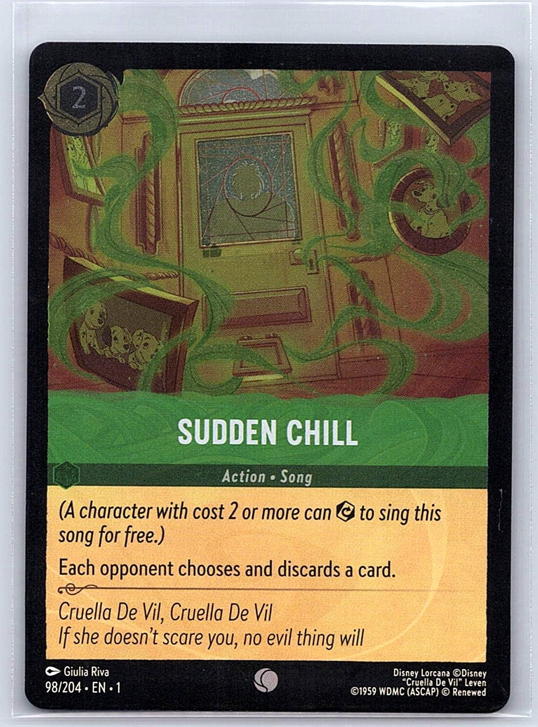 Sudden Chill The First Chapter 98/204 Cold Foil