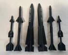 GI Joe Skystriker Missle Rocket LOT ARAH 1983 - COMPLETE SET
