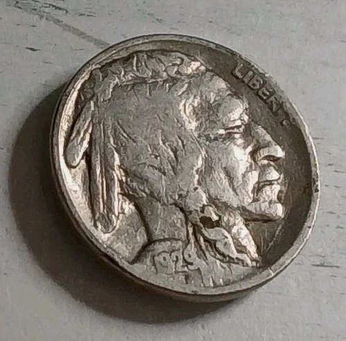 1929-P Buffalo Indian Head Nickel ~ Free Shipping! #2