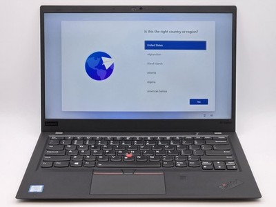 Lenovo ThinkPad X1 Carbon Gen 6 14'' FHD I7-8650U 256GB 16GB W11P Backlit