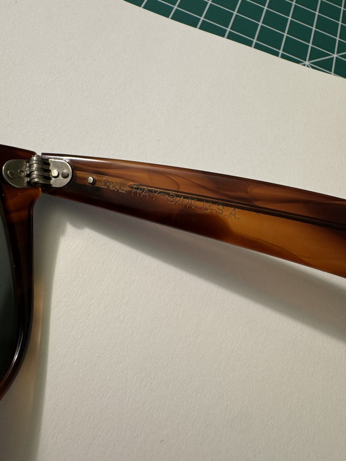 Vintage Ray Ban Wayfarer II / USA Made Tortoise Bro… - Gem
