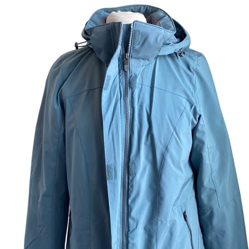 Abrigo para mujer ZEROXPOSUR talla pequeña azul resistente al viento - Imagen 3 de 9