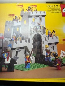 Vintage Lego LEGOLAND 6080 Castle System *EMPTY BOX ONLY* - Decent Condition