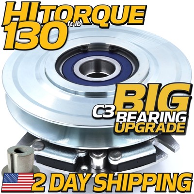 NEW HiTorque BIGBearing OEM Upgrade PTO Clutch for John Deere AUC14344 5219-230